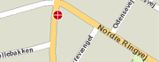 Kortudsnit over FOA Guldborgsunds adresse